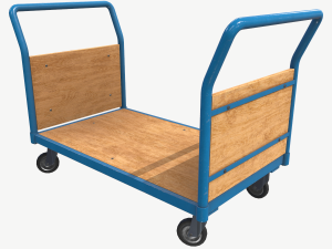 platform trolley 3D Модель