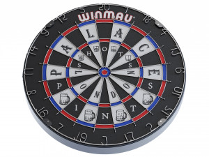 Palace x Winmau Dartboard 3Dモデル