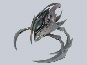 Evil mech 3D Model