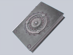 Necronomicon book 3D Model