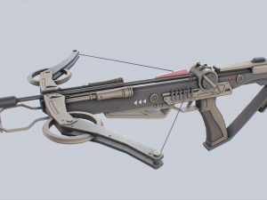 Scifi crossbow 3D मॉडल