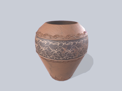 Clay pot 3Dモデル