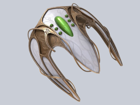 Alien spacecraft Modèle 3D