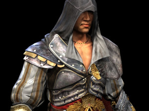 ezio auditore da firenze man 3D Модель