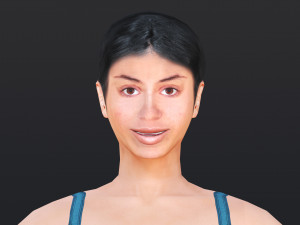 Woman 12 With 52 Animations 32 Morphs Model 3D