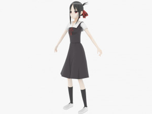 Shinomiya Kaguya - Kaguya-sama Love is War Modelo 3D