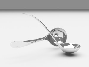Soup Spoon 3Dモデル
