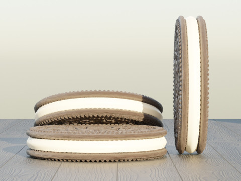 Three Oreos Modelo 3D