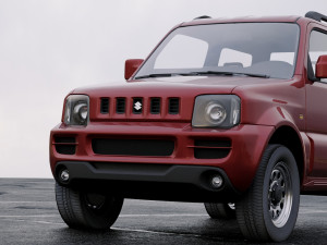 suzuki jimny 2012 3D मॉडल
