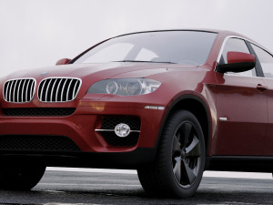 suv x6 2011 3D मॉडल