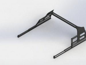 roll bar sheet metal 3D-Modell