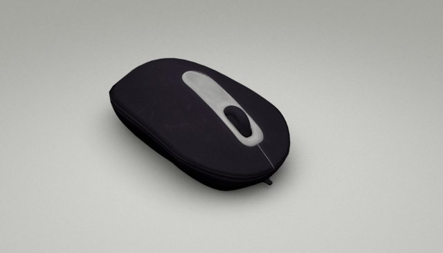 computer mouse 3Dモデル .c4d .max .obj .3ds .fbx .stl .blend 