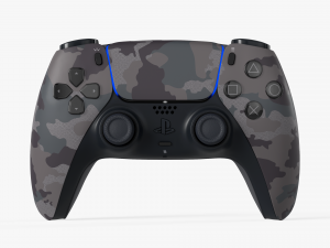 Dualsense Gray Camouflage Modelo 3D
