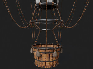 Hot Air Ballon 3D Модель