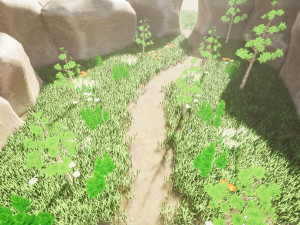 Stylized Low Poly Game Environment 3D Scenes 3Dモデル