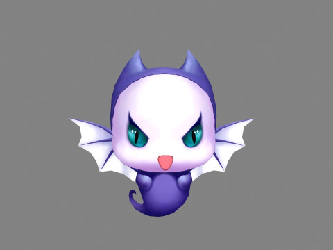 Cartoon ghost demon - vampire 3D 模型