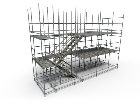 Scaffolding Modèle 3D