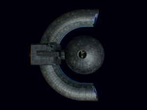 Space station 3Dモデル