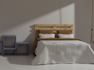 Dormitorio - bed room 3Dモデル