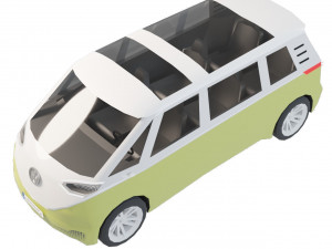 Volkswagen ID Buzz 3D Модель