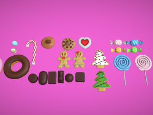 cookie 3D Model