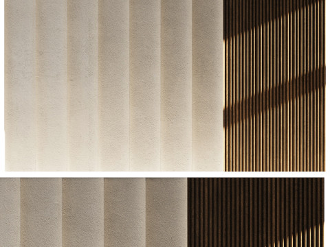 Wall 3D panel 04 3Dモデル