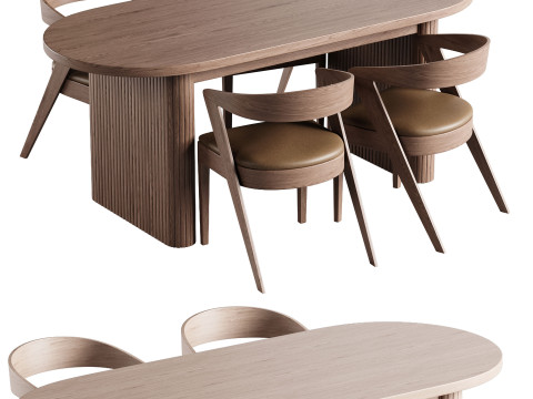 Dining set 13 3D Модель