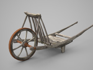 Ancient unicycle 3D Модель