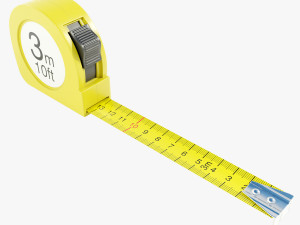 Metal Tape Measure 3D Модель