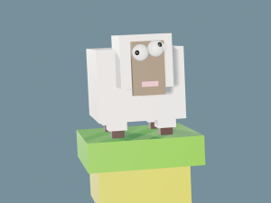 Funny Sheep Modèle 3D