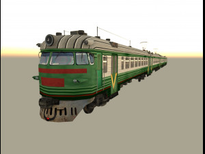 Train ER9 3D Модель