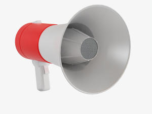 Megaphone Model 3D