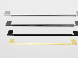 Set handle kitchen Modelo 3D