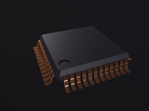 Microchip 3D मॉडल