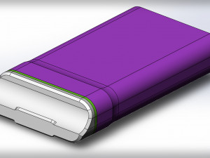 WD Elements Portable Hard Drive Case Modèles 3D en vedette