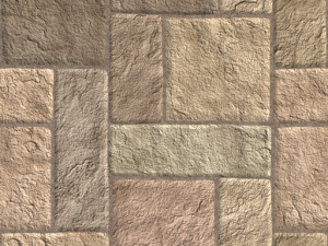 Rocks in bricks to castle CG Dokuları