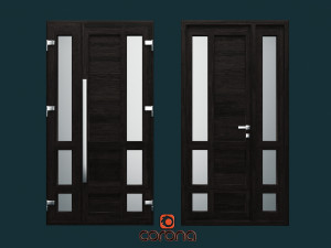 External door Modelo 3D