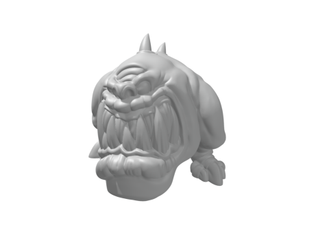 Squig monster desk lamp Modello di stampa 3D