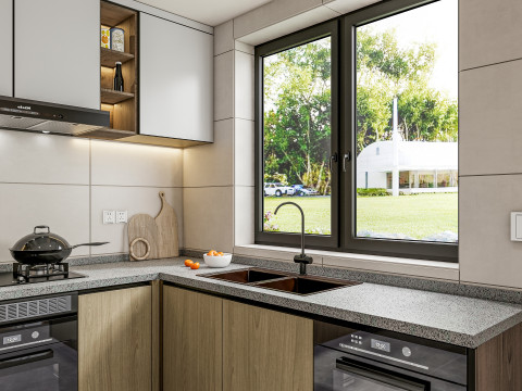Kitchen Advanced Modeling scene 0050 3D मॉडल