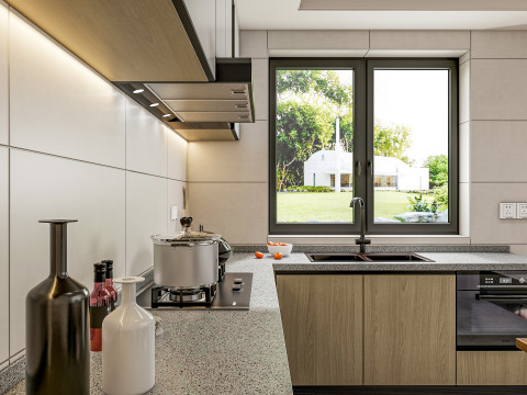 Kitchen Advanced Modeling scene 0050 3D मॉडल