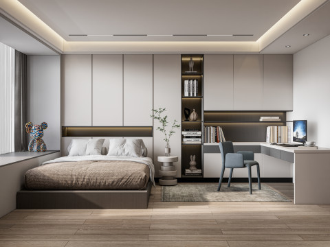 Bedroom 04 3D मॉडल