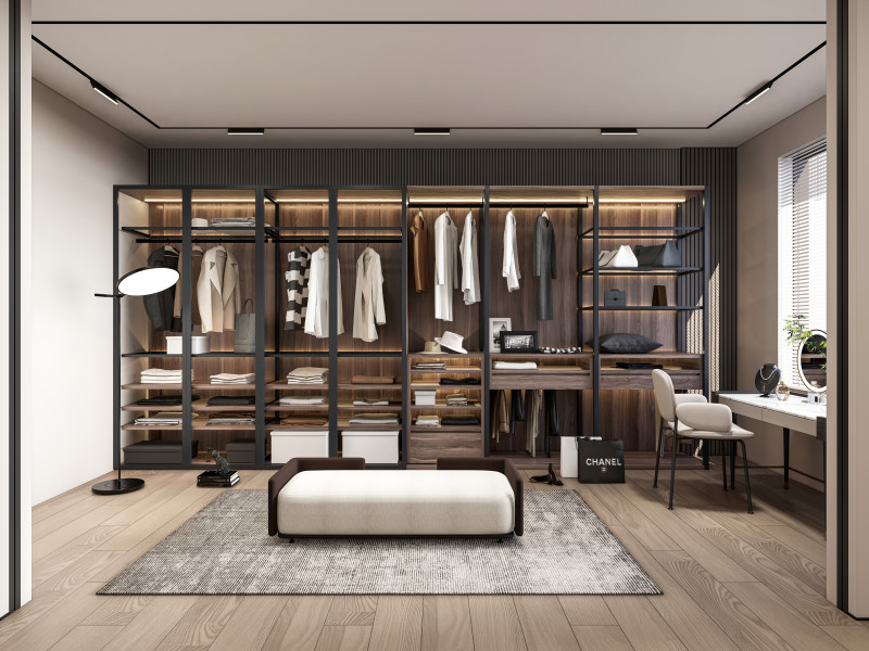 Dressing Room 2 3D Модель .c4d .max .obj .3ds .fbx .stl .blend