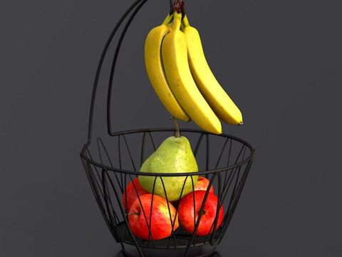 Fruit basket Modelo 3D