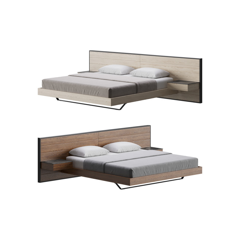 Rialto Bed Modelo 3D .c4d .max .obj .3ds .fbx .stl .blend 