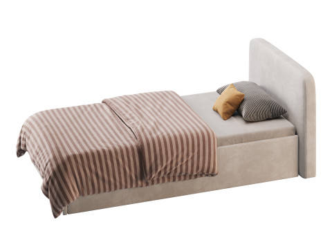 Ascot Ottoman Storage Bed Modelo 3D