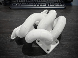 Exhaust Header Turbo Manifold 3D Puzzle Toy 3D 打印模型
