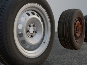 Steel Wheels 3Dモデル
