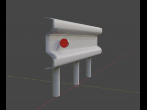 The bumper Section 3D Модель