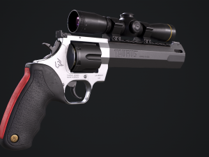 Taurus Raging Hunter 44 Magnum 3D Модель