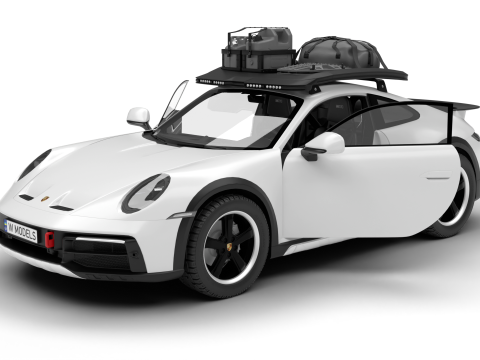 Porsche 911 Dakar 2023 HQ Modelo 3D